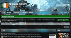 Desktop Screenshot of irishgamers.ie